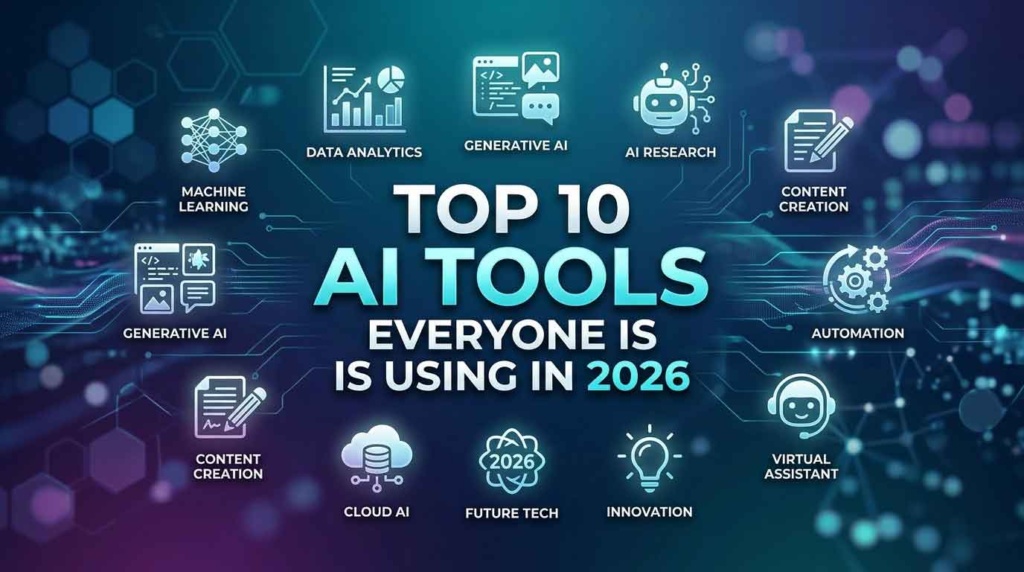 Top 10 AI Tools Everyone is Using in 2026